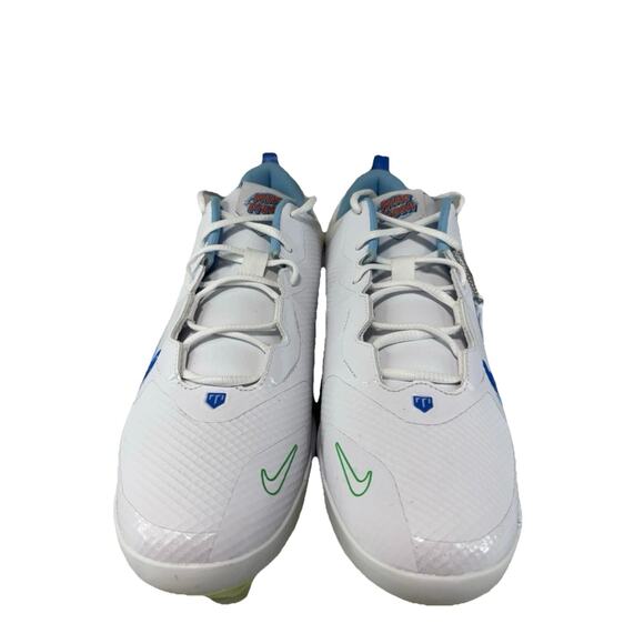 Nike Force Trout 9 Pro MCS Baseball Cleats White/Blue (FQ7726-104) Men\'s Size 14 main image 5